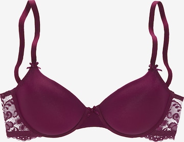 NUANCE Bra in Purple: front