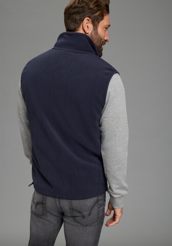 Man's World Vest in Blue