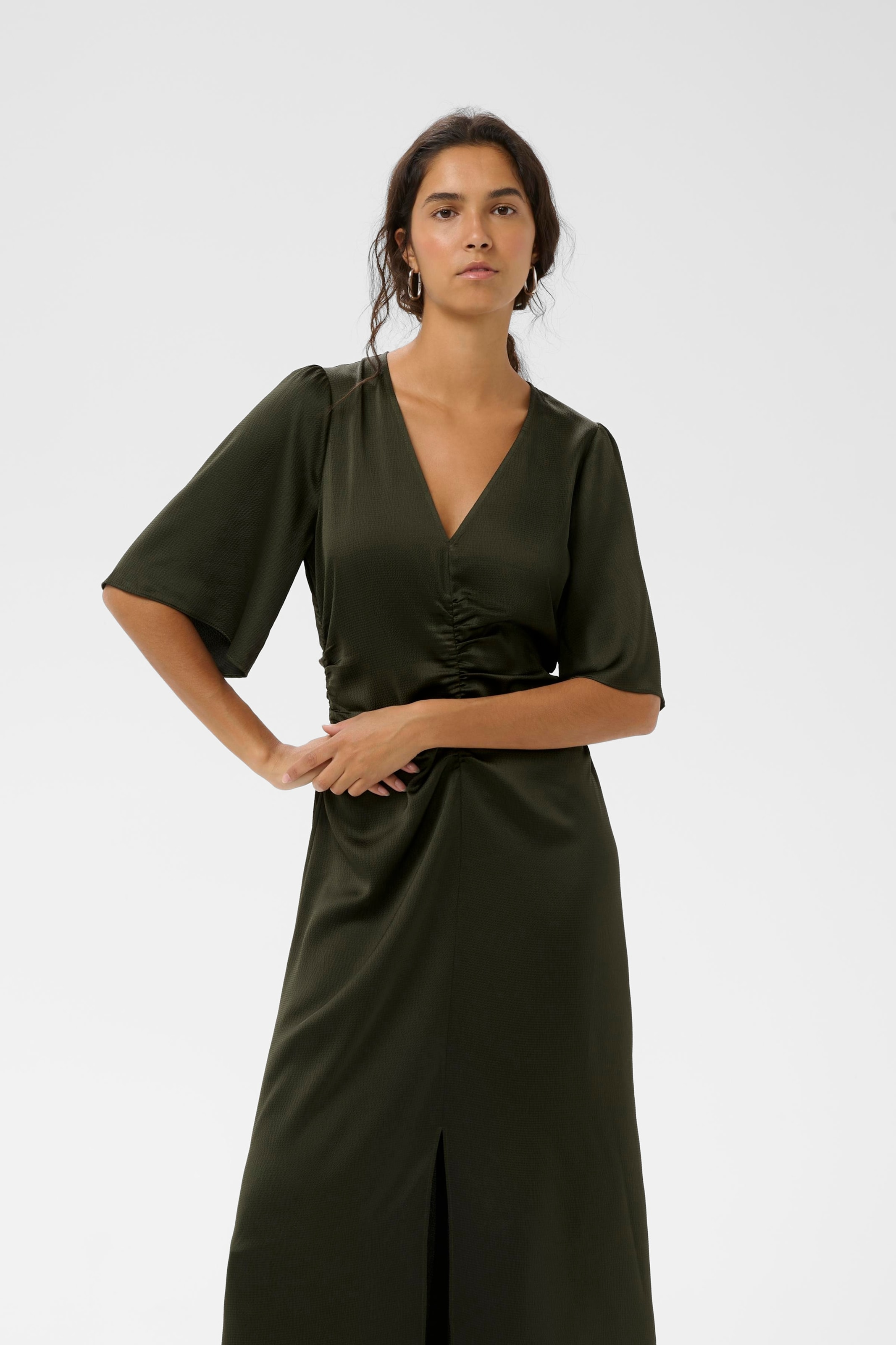 InWear Kleid in Grün: Vorderseite