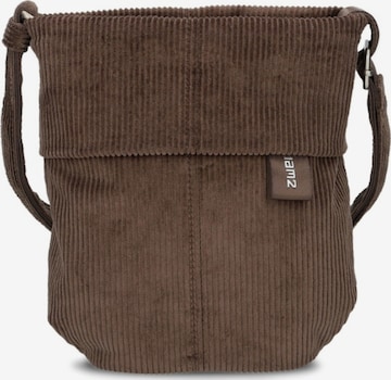 ZWEI Schoudertas 'MADEMOISELLE.M M45' in Bruin: voorkant
