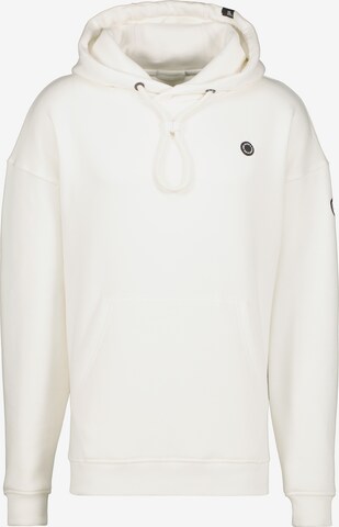 Alife and Kickin Sweatshirt 'Yannis' in White: front