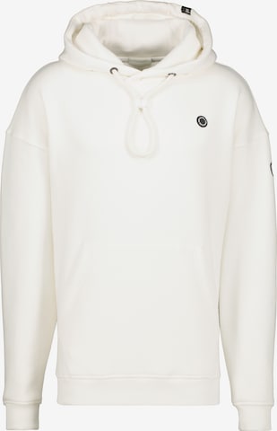 Alife and Kickin - Sweatshirt 'Yannis' em branco: frente