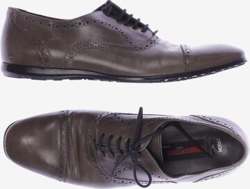 LLOYD Flats & Loafers in 42 in Grey: front