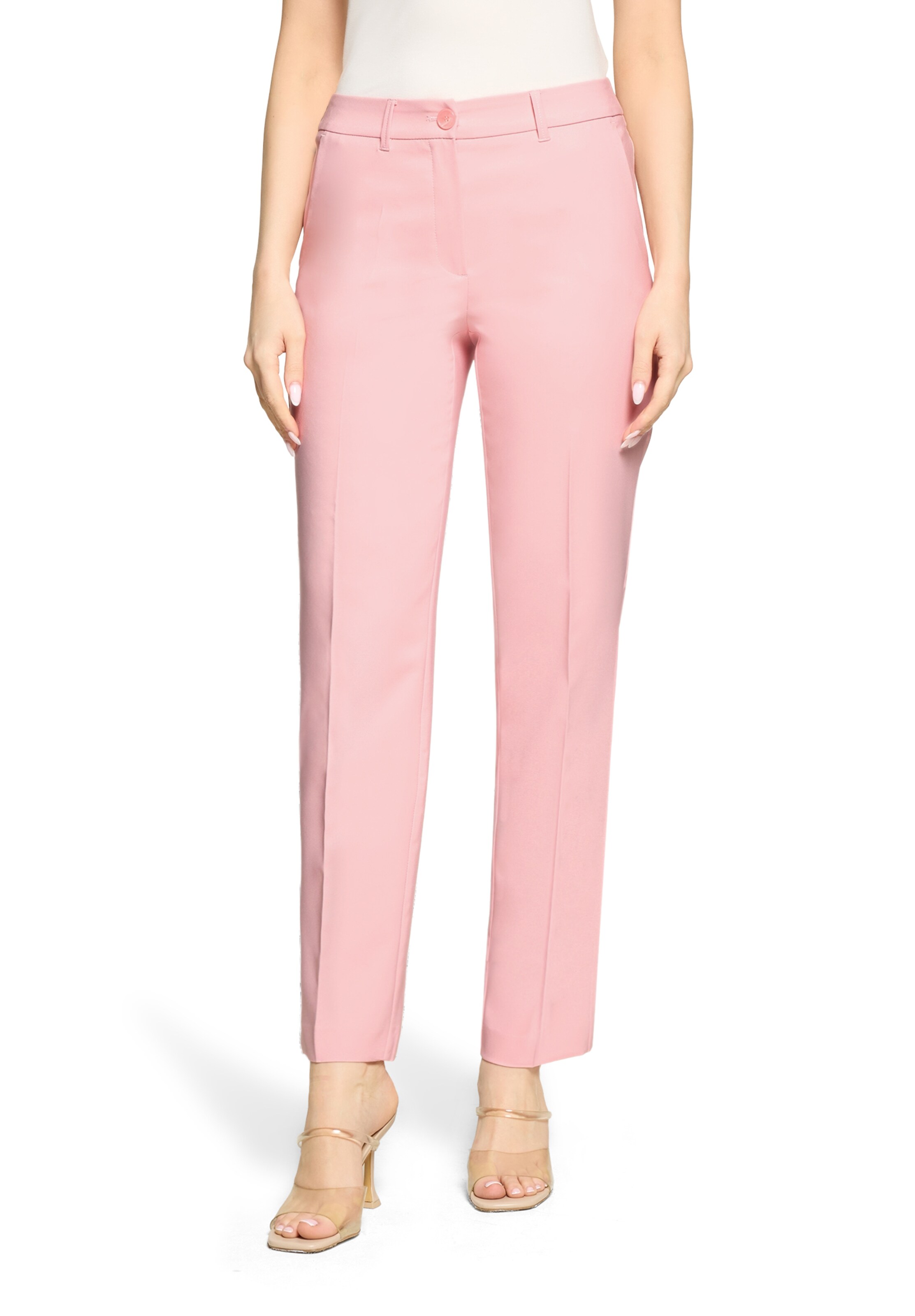 Betty Barclay Regular Pants ' Nele ' in Red: front