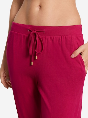 Pantalon de pyjama 'Sleep & Lounge' Hanro en rose