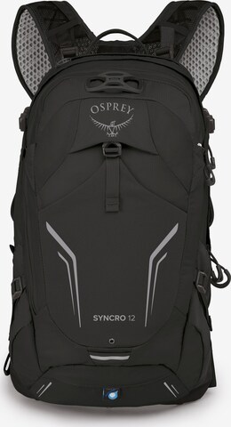 Osprey Sportrucksack 'Syncro 12' in Schwarz: predná strana