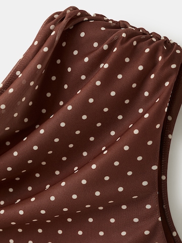 MANGO Kleid 'TOPI' in Braun