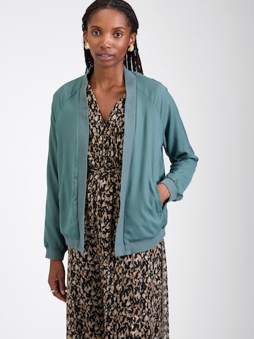 ABOUT YOU Between-Season Jacket 'Gina' in Green: front