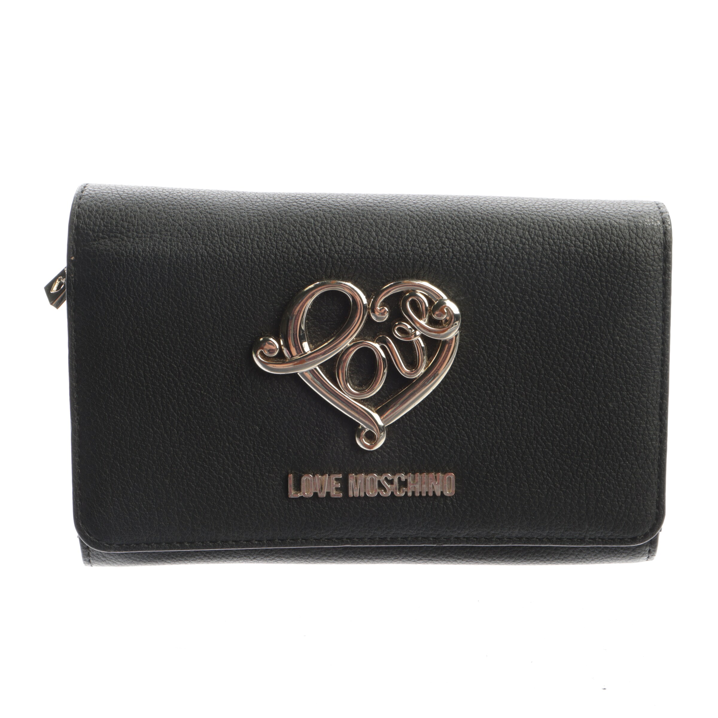 Love Moschino Small Leather Goods in One size in Black: front