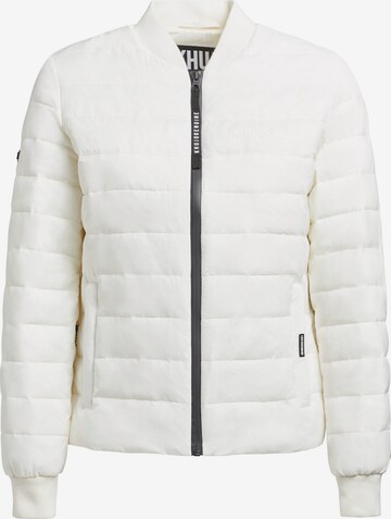 khujo Between-Season Jacket 'Edau' in White: front