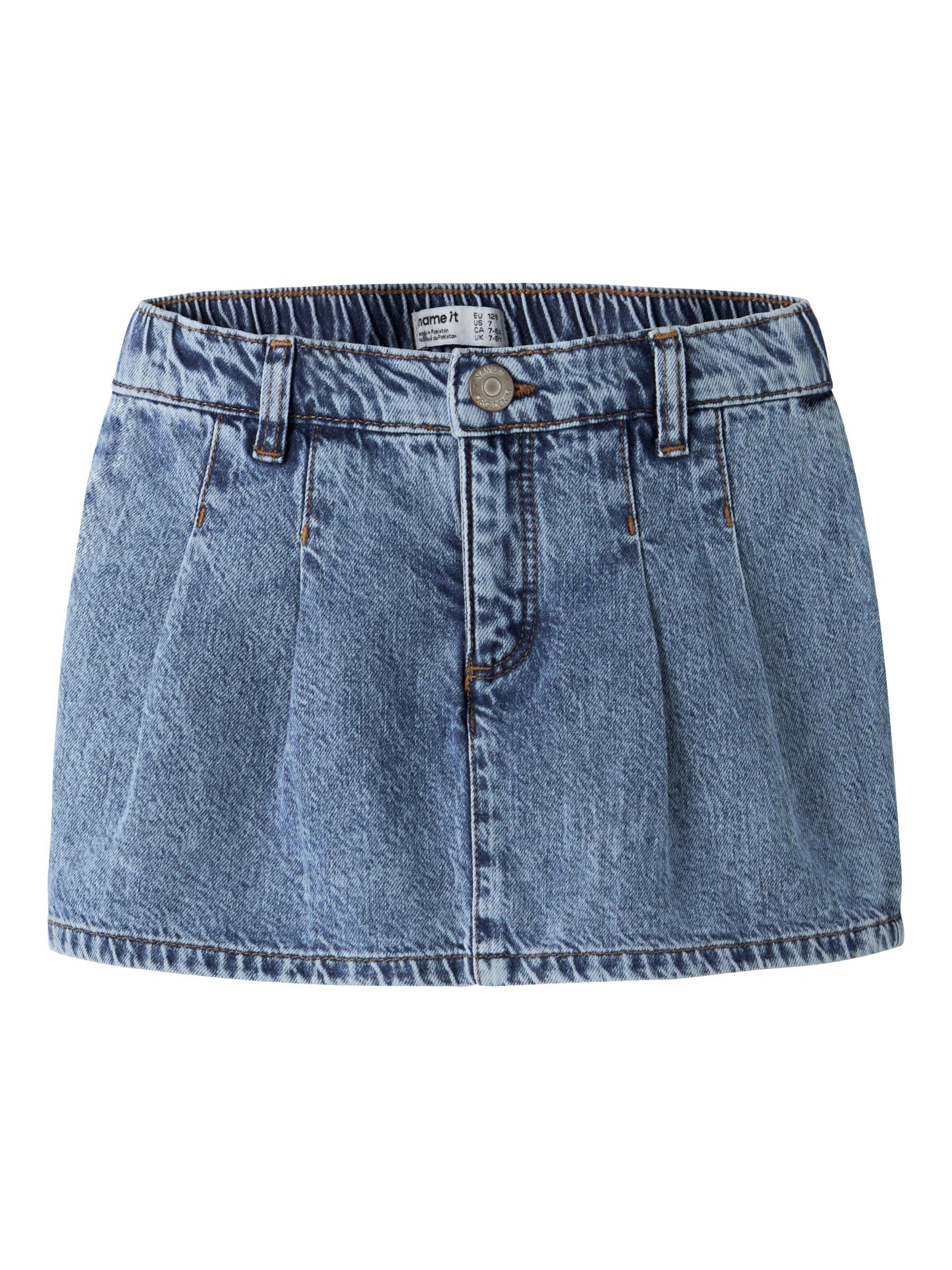 NAME IT Skirt in Blue: front