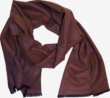 Écharpe 'Setaforte' Posh Gear en marron : devant