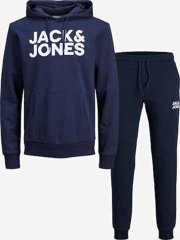 JACK & JONES Jogginganzug in Blau: predná strana