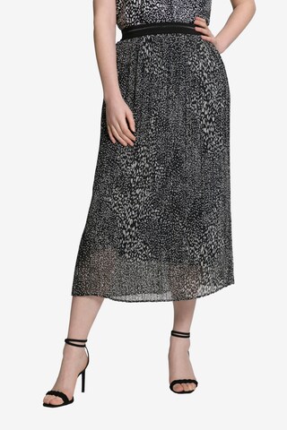 Ulla Popken Skirt in Black: front