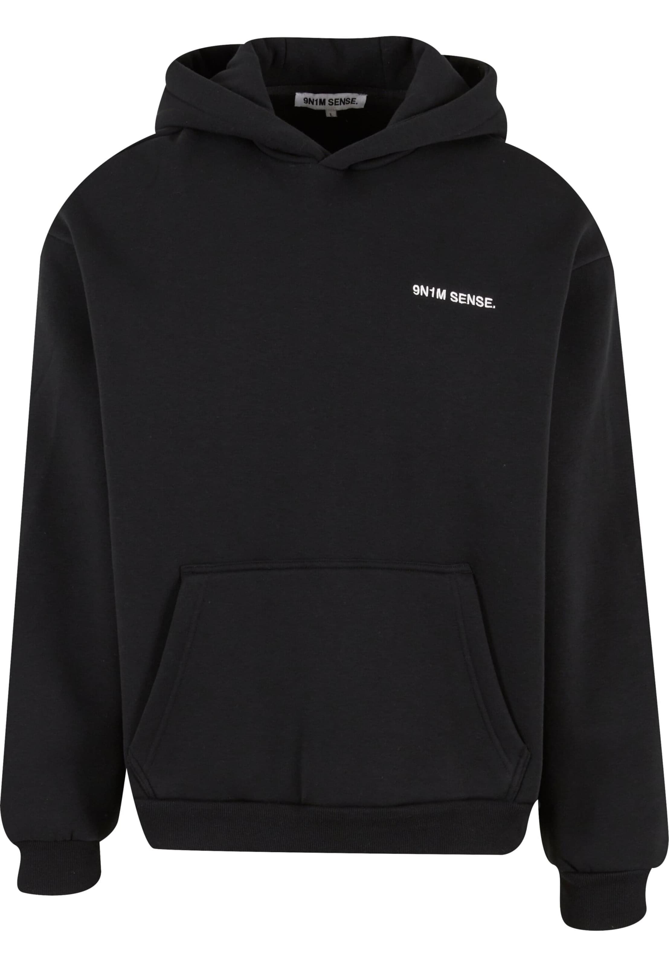 9N1M SENSE Свитшот в Черный: спереди