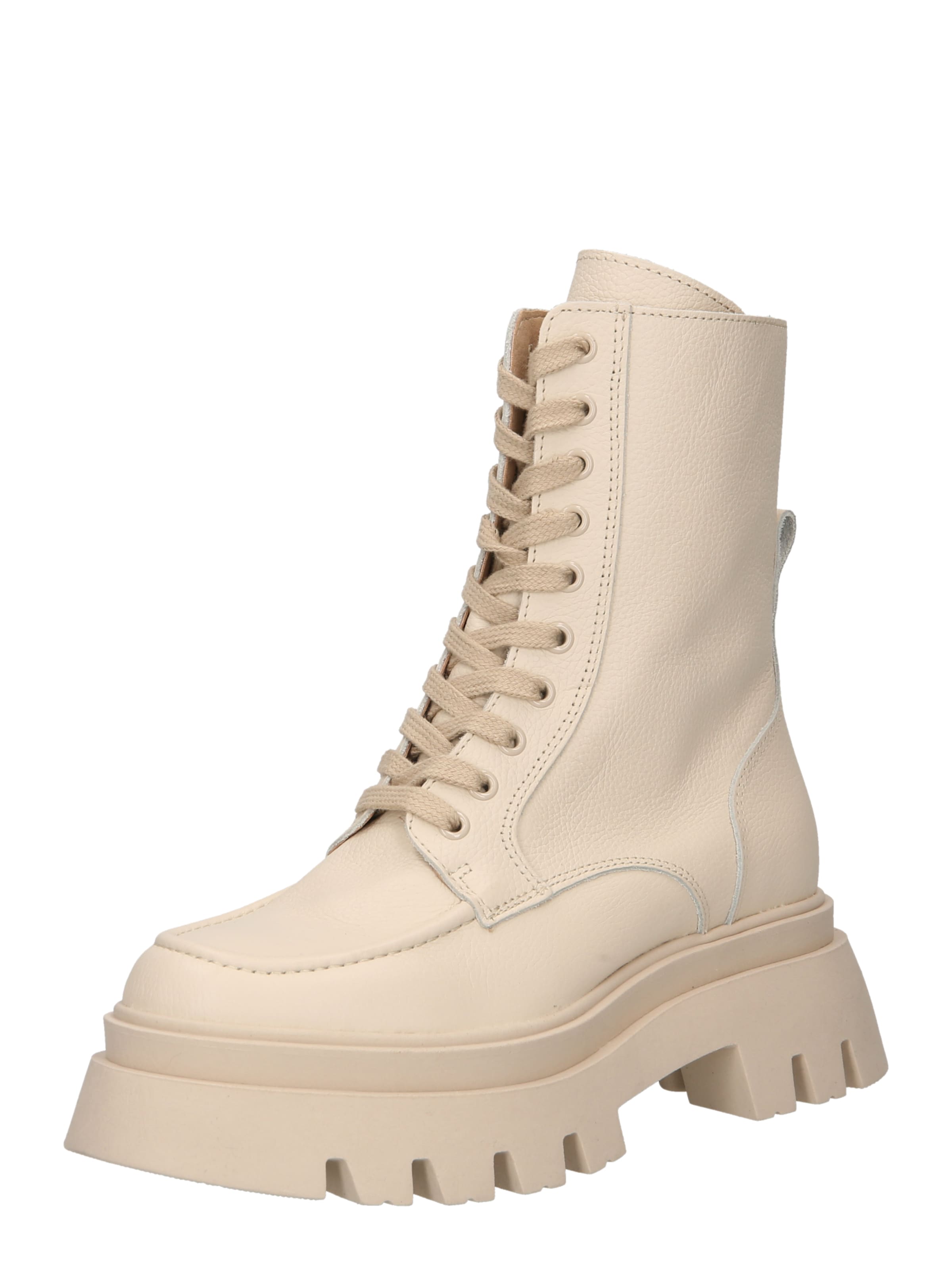 Stivaletto stringato 'Nela' di ABOUT YOU in beige: frontale