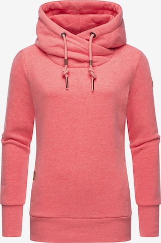 Ragwear Sweatshirt 'Gripy Bold' in Pink: front