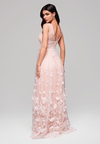 Robe de soirée Ombre en rose