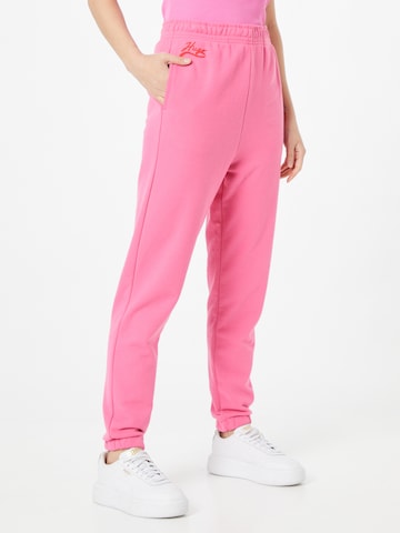 Effilé Pantalon 'Nigia' HUGO Red en rose : devant