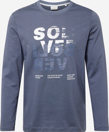 s.Oliver Shirt in Blauw: voorkant