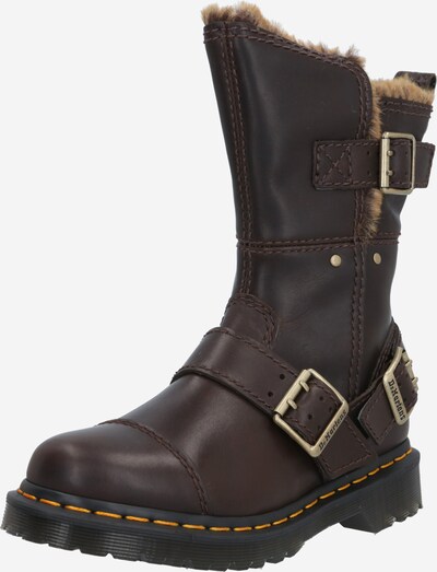 Cizme 'Kristy' Dr. Martens pe maro închis, Vizualizare produs