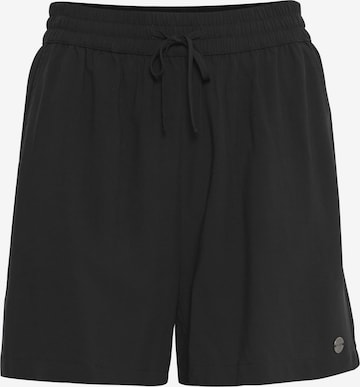 Oxmo Loose fit Pants 'Eldird' in Black: front