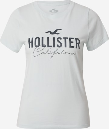 HOLLISTER Póló - kék: elől