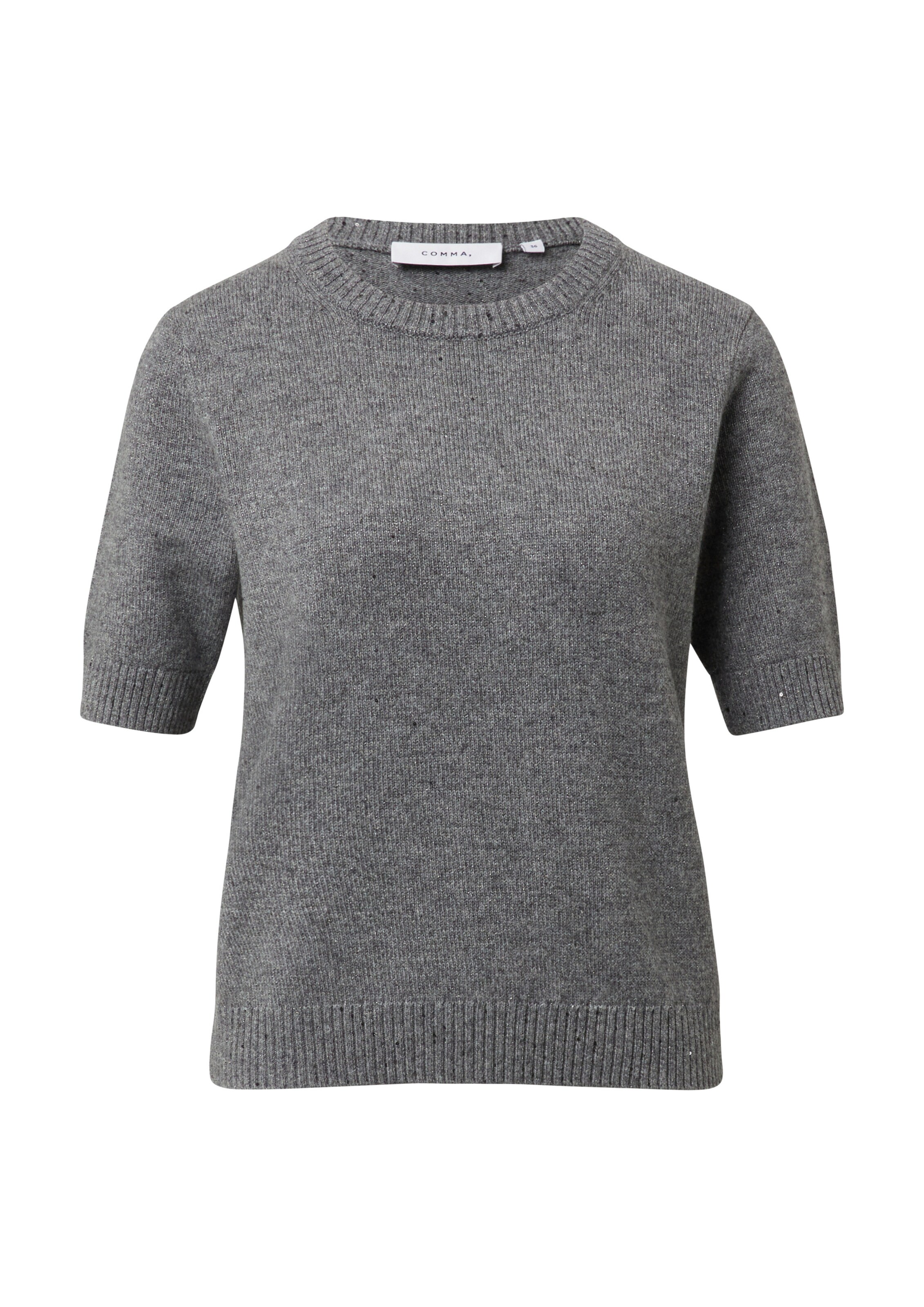 COMMA Pullover in Grau: Vorderseite