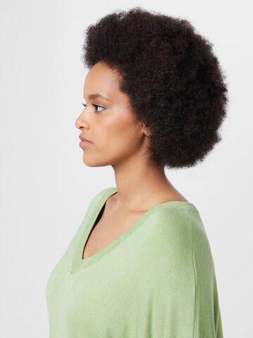 Fransa Curve Sweater 'Blume' in Green