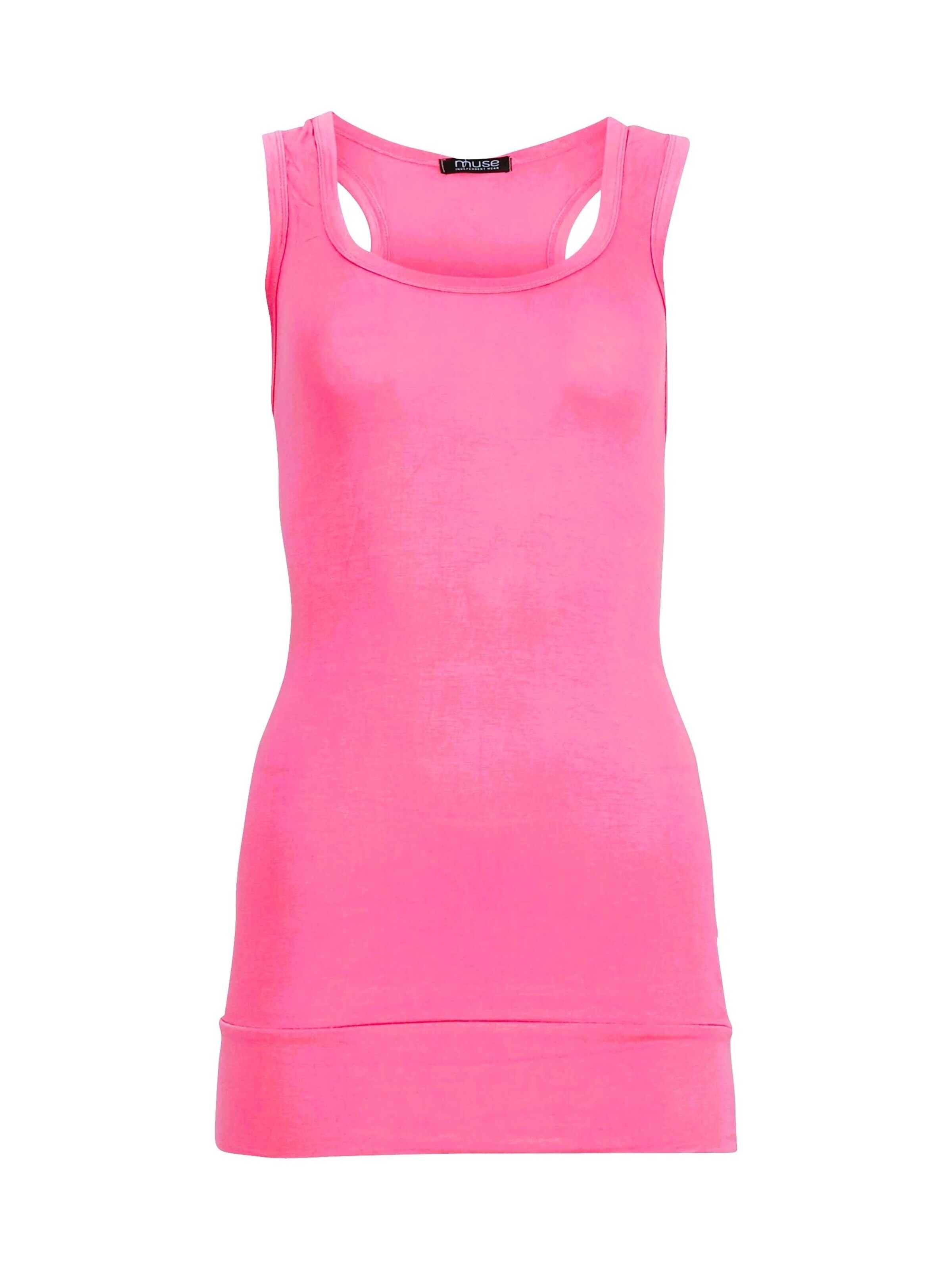 Easy Young Fashion Top in Pink: front