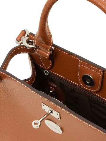 MAC DOUGLAS Handtas 'Mac Douglas Sacs À Main MINI Temple Buni Cuir Marron' in Bruin