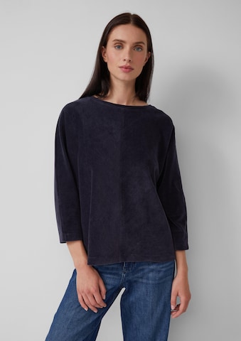s.Oliver Sweatshirt in Blau: Vorderseite