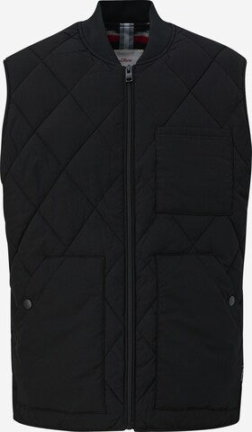 s.Oliver Vest in Black: front