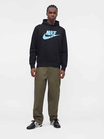 Nike Sportswear Sweatshirt 'CLUB' in Schwarz