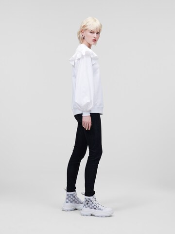 Karl Lagerfeld Mikina – bílá