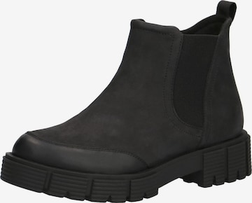 CAPRICE Chelsea boots in Zwart: voorkant