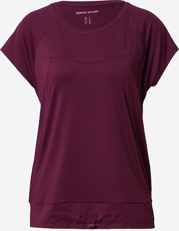 ESPRIT Performance Shirt in Red: front