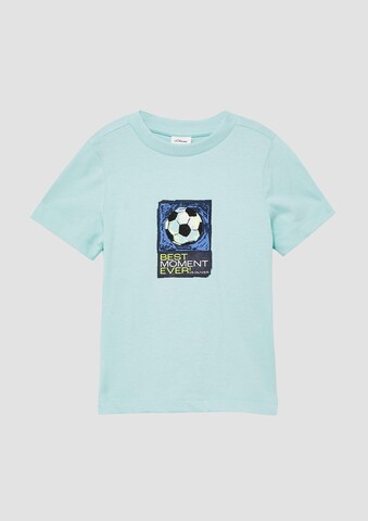 T-Shirt s.Oliver en bleu