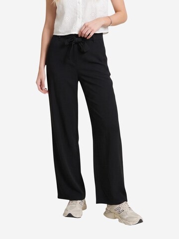 Wide leg Pantaloni 'ONLNOVA LIFE VIS PALAZZO PANT WVN 15264446' di ONLY in nero: frontale