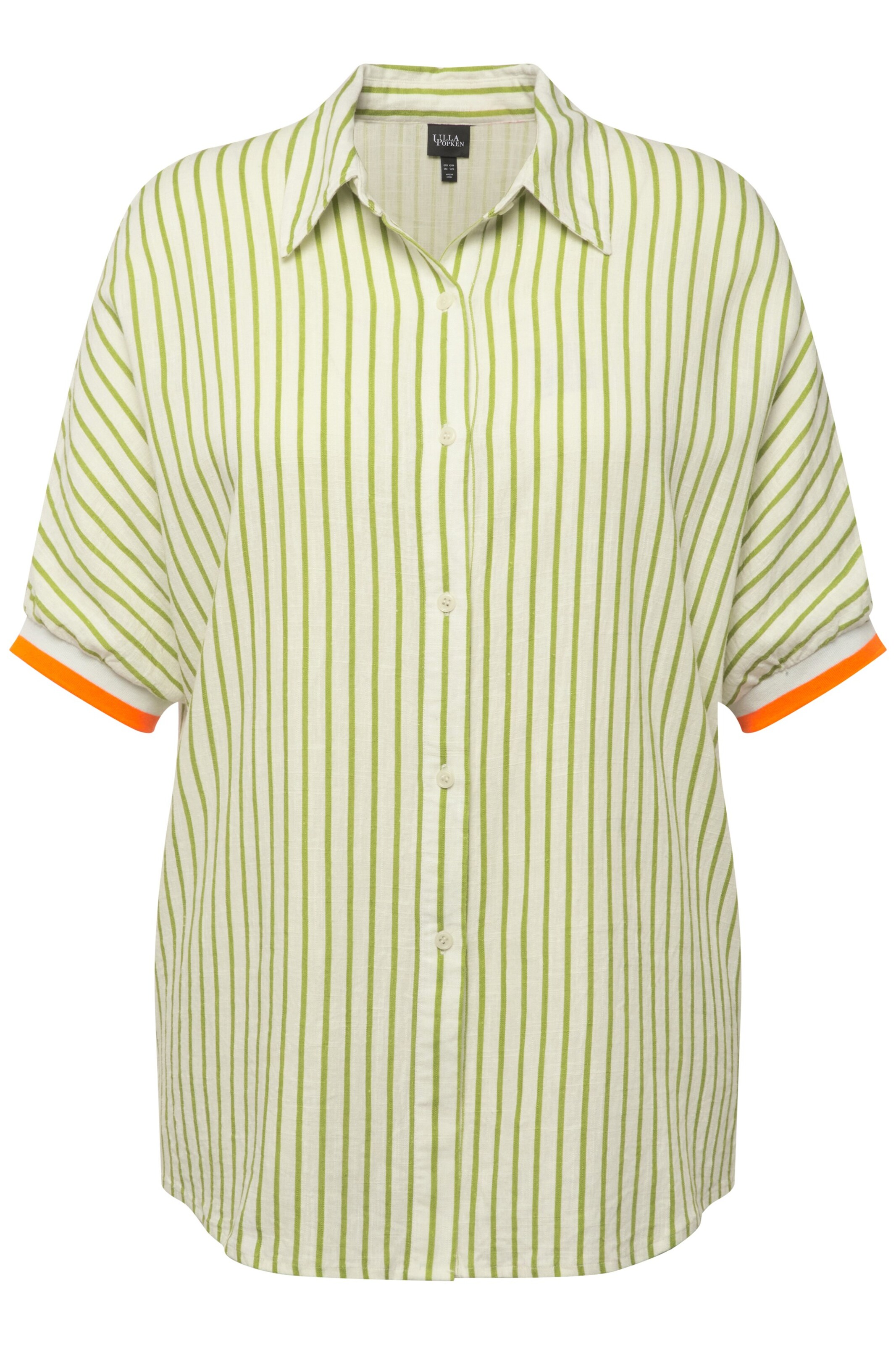 Ulla Popken Bluse in Grün: Vorderseite