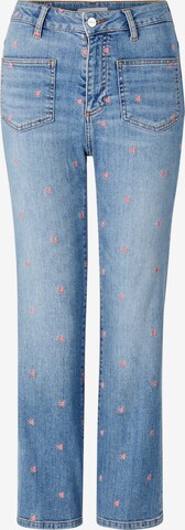 Rich & Royal Bootcut Jeans i blå: forside