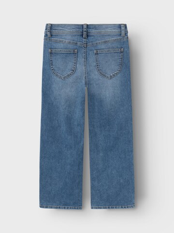 NAME IT Wide Leg Farkut 'ROSE' värissä sininen