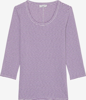 T-shirt Marc O'Polo DENIM en violet : devant