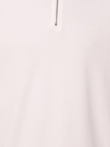 T-Shirt Finshley & Harding London en blanc