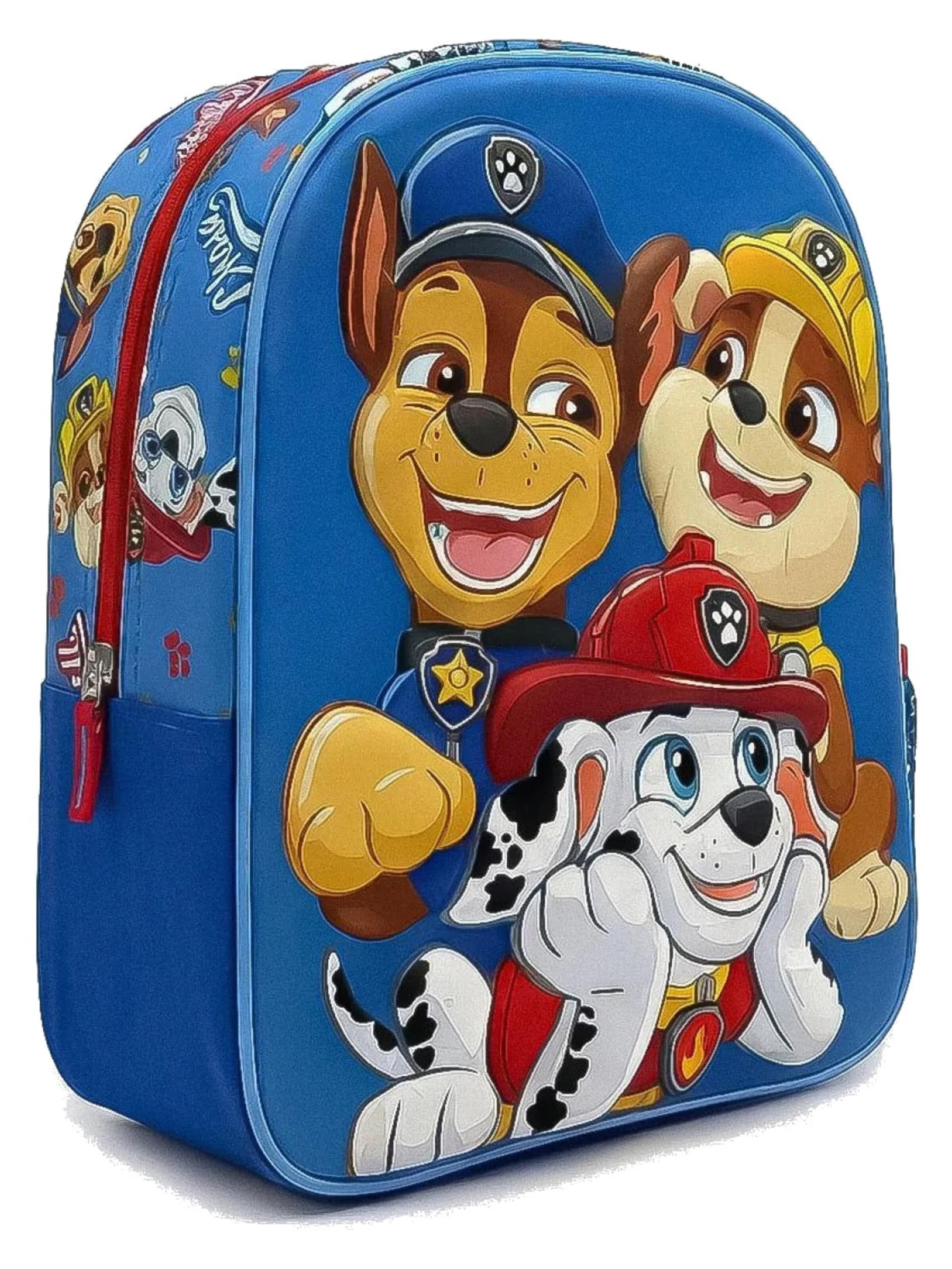 Sac à dos PAW Patrol en bleu : devant