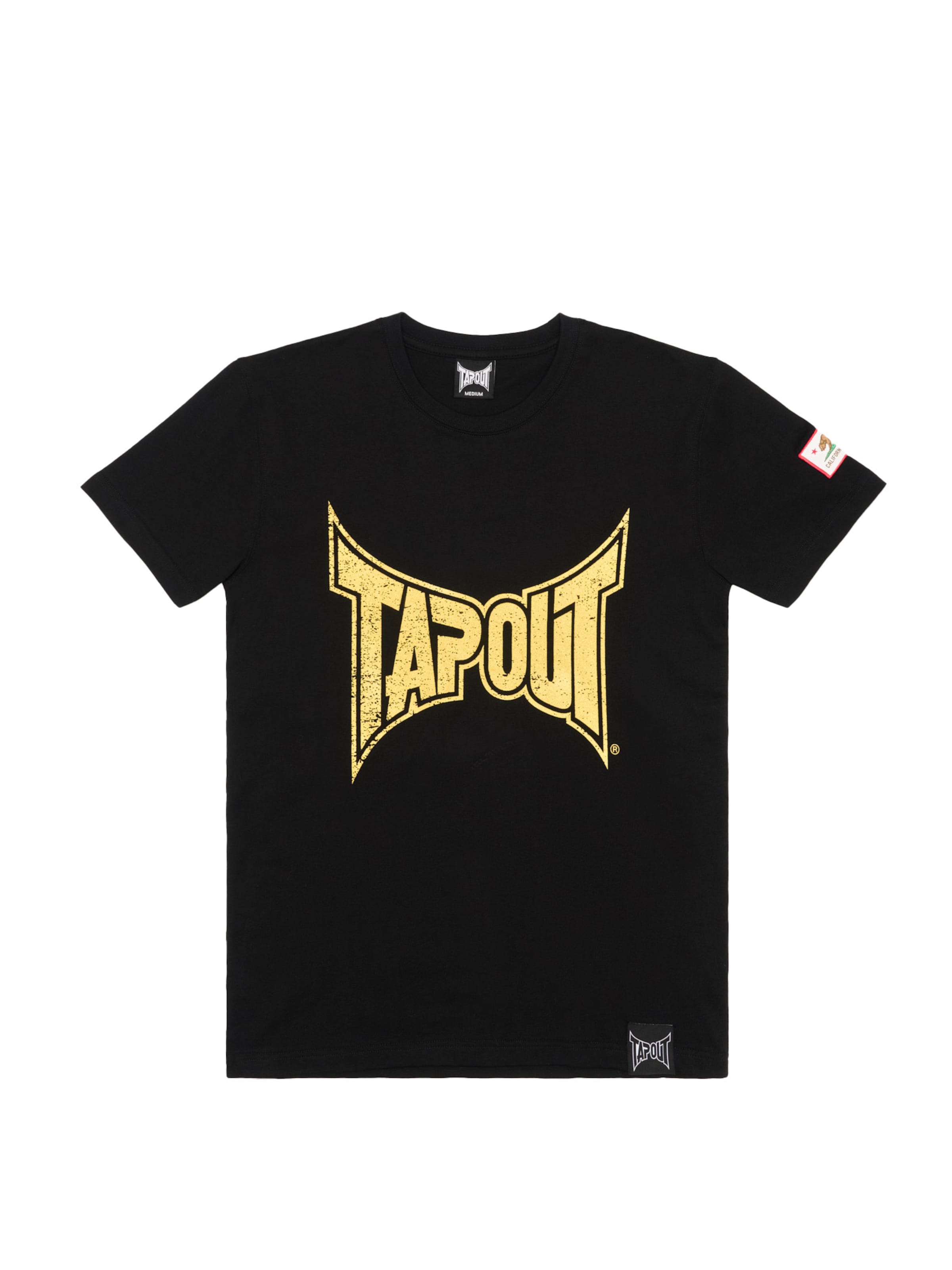 Tapout Shirt 'Rinconada' in Black: front