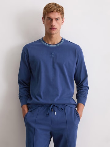 Marc O'Polo Shirt ' Heavy Jersey ' in Blue: front