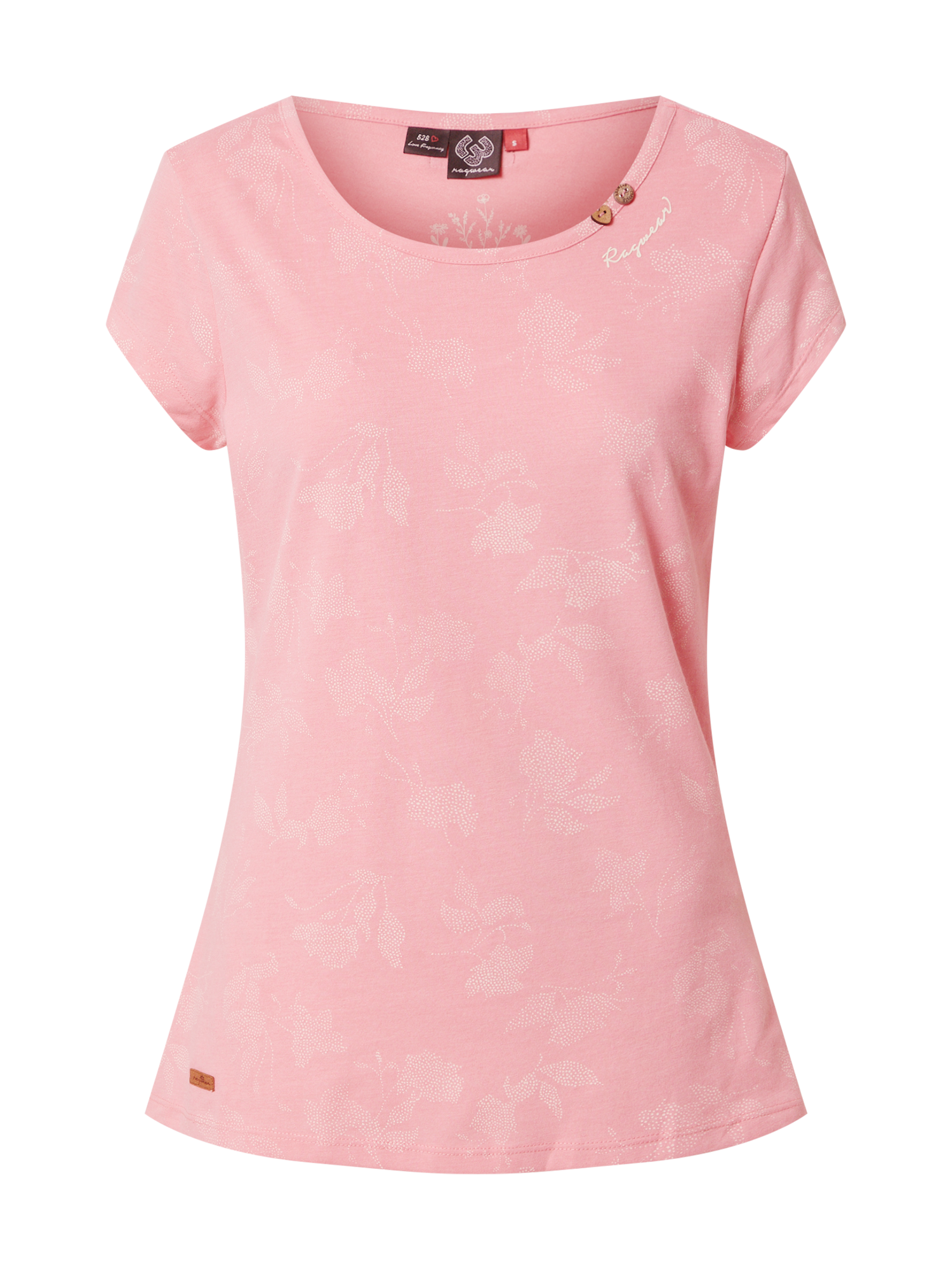 Odzież Plus size Ragwear Koszulka w kolorze Różowym 