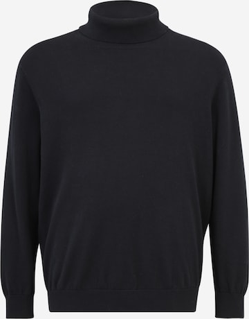 Pull-over Jack & Jones Plus en bleu : devant