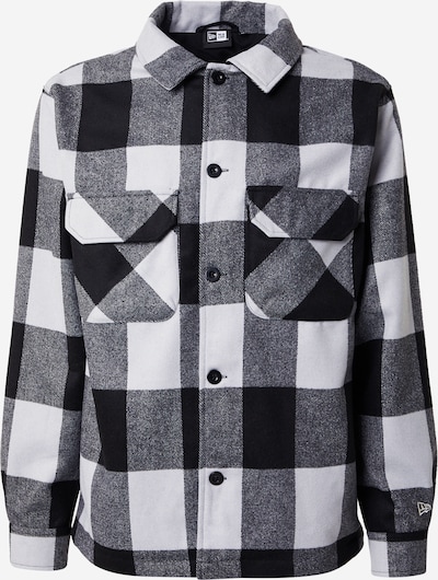 NEW ERA Prijelazna jakna u crna / bijela, Pregled proizvoda